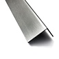 Versandmetall  Speciaal roestvrijstalen hoekprofiel, geborsteld met korrelgrootte 320, 1 stuk 20x100 mm, lengte 1870 mm; 4 stuks 20x20 mm, lengtes 1x290 mm, 1x210 mm, 1x160 mm, 1x60 mm; roestvrijstalen Z-profiel 40x90x20 mm, lengte 890 mm, alle plaatdikte 1 mm
