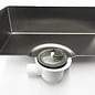 Versandmetall Douchebak van roestvrij staal, douchebodem {R1A} 1,5 mm, geborstelde binnenafwerking K320800 × 650 mm, 1 of 2 afvoergaten, 40 mm hoog