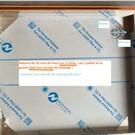 Versandmetall Sonder Edelstahl Duschwanne, Duschtasse { R3A-2} 1,5mm, INNEN Schliff K320, Maße 600 x 700mm,Höhe 50mm,mit einem 20 mm hohen Rand an drei Seiten, 1 Ablauf nach Skizze