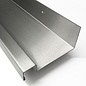 Versandmetall Sonder Edelstahlbord  Küchenregal stabil und edel geschliffen Korn 320. t= 125mm L=  1720mm