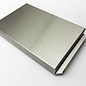 Versandmetall Sonder Edelstahlwanne R2 geschweißt Materialstärke 1,5mm , 300x700mm,Höhe 55mm inkl.2 Bohrungen für M5 Schrauben und Griffen