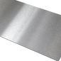 2 Stück Spritzschutz Herdblende Küchenrückwand  aus Edelstahl,gebürstet Korn 320, 1 St. Breite mal Höhe:  760x500mm, 1 Stück BxH 630x500mm