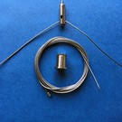ÉLÉMENTS RESTANTS Suspension de corde à pendule à câble en Y à montage rapide