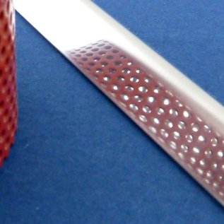 Versandmetall Edelstahlwinkel gleichschenkelig 90° Länge 1250 mm