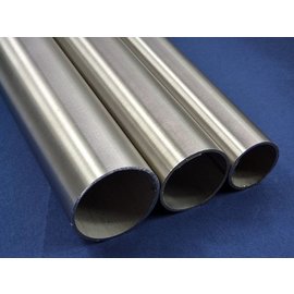 Tube ronde  en acier inoxydable rond 60.3x2mm Acier inoxydable 1.4301 surface brossé  en grain 240