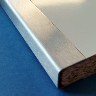 Versandmetall Eindprofiel U-Profiel 1,0 mm gemaakt van roestvrij Staal voor gefreesde platen