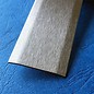 Versandmetall Bande de recouvrementmixte inox 1.4301 surface  brossé en grain320 2 fois 172 ° biseauté