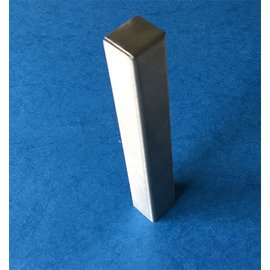 Versandmetall Grindkeringsprofiel Afboording Gazon Afboording  Eindstuk vor Stabiele gras- grind stroken roestvrij Staal 130 -250 mm