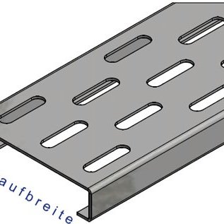 Versandmetall Grille fendue pour les canaux de drainage sans gouttière pour le drainage des surfaces