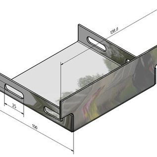 Versandmetall Accessoires pour les systèmes de drainage en aluminium pour le drainage de surface des surfaces