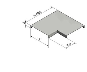 Mauerabdeckung Verbinderblech UDS – Weiß, Zuschnitt 50 Cm, Für Mauerbreiten 13–32 Cm