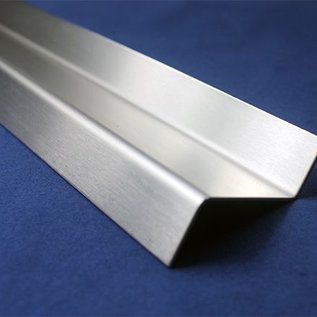 Versandmetall Z-Profil aus Edelstahl gekantet Höhe c 35 bis 60mm und Länge 2500 mm