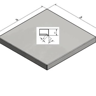 Versandmetall Pfostenabdeckung für Mauerabdeckung Attikaabdeckung von Versandmetall Materialstärke 1,0 mm