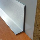 Versandmetall Arêt angle intérieur, profil de finition, longueur 1.250mm , surfsce brossé  en grain 320