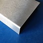 Versandmetall Einfassprofil Glasbaustein U-Profil 2,0 mm Edelstahl geeignet für Glasbaustein 80 und 100mm