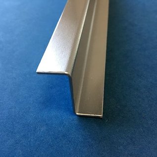 Versandmetall Z-Profiel Aluminium gezet Breedte c 30 mm Lengte 1250 mm