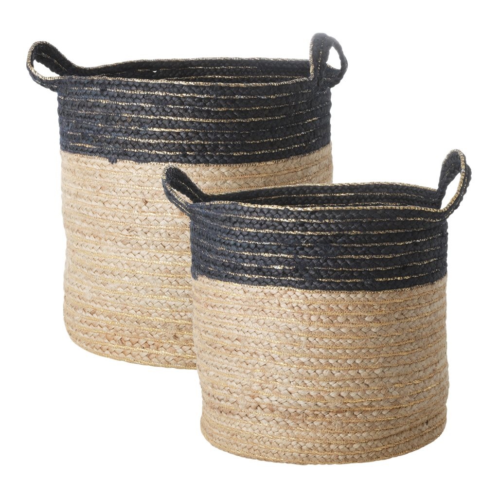Rice Large Round Jute Storage Basket bestellen? Hippe Kippe