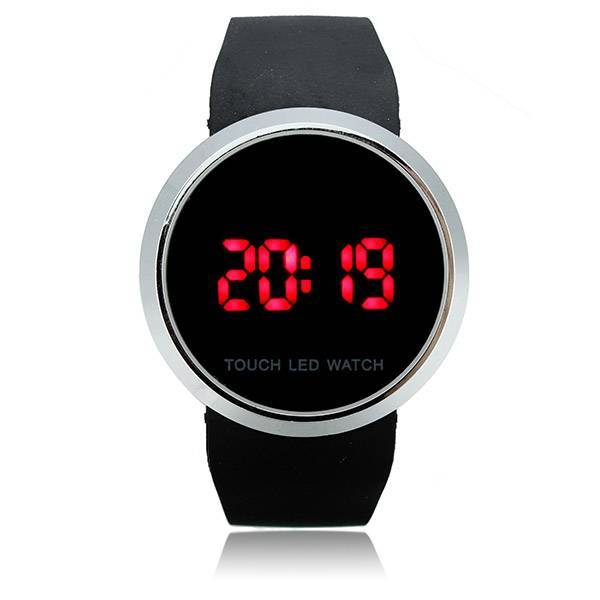 Часы в си. Часы Touch led watch cr2450. Touch led часы смартwaterresisan. Часы сенсорные круглые. Часы круглые наручные.