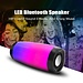 Draadloze Bluetooth Speaker LED Draagbare Boom Box Outdoor Bass Kolom Subwoofer Klankkast met Mic Ondersteuning TF FM USB Subwoffer
