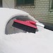 Sneeuwbezem Met Schraper Voor De Auto 125CM
