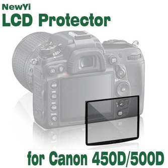 Glazen Screenprotector voor Canon EOS 450D/500D