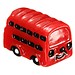 Red Bus Mini Micro Landschaft Dekoration