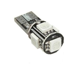 T10 W5W LED Auto In 5 Farben