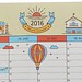 Wandkalender 2016