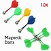 Magnetic Darts Für Beidseitige Magnetisches Dartscheibe 10 Stück