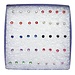 Set Von 20 Paaren Ohrringe Zwei Farben