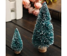 Miniatur-Baum Mit Schnee