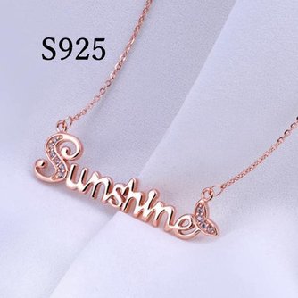 Sonnenschein-Halskette Für Frauen