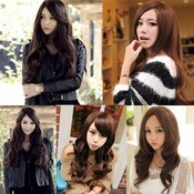 Brown Und Schwarze Perücken