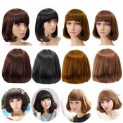 Kaufen Mit Pony Perücke