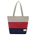 Gestreifte Tasche