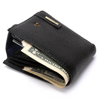 Geldbörse Aus Leder In Schwarz Oder Braun