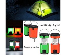 Solar-LED Camping Lampe