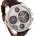 Analog-Uhr Herren-Lederband 4 Zeigt