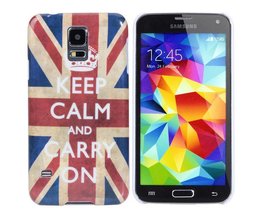 Cover Mit Englischer Flagge Für Samsung Galaxy S5