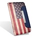 Cover Mit Der Amerikanischen Flagge Und Britische Flagge Für Das Samsung Galaxy S6 Rand