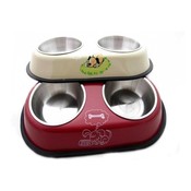 Doppel-Trinker Aus Edelstahl Doppel-Trinker Aus Edelstahl