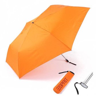 Regenschirm In Orange Oder Schwarz