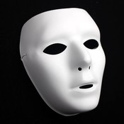 Weiße Maske Für Feste Wie Halloween