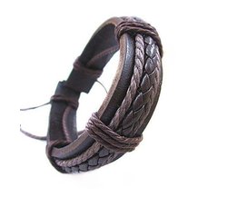 Art Geflochtene Lederarmband