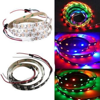 RGB LED Streifen Mit 1 M Länge Und Ändern Von Farben