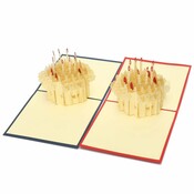 3D-Karten Mit Schloss