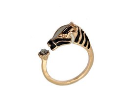 Ring Mit Zebra