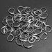 Silber Ohrhaken 50Pcs