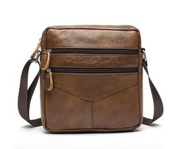 Brown Leder-Umhängetasche Brown Leder-Umhängetasche