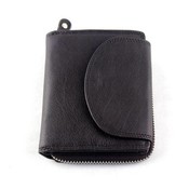 Compact Wallet Mit Zipper
